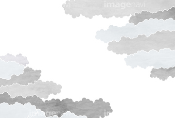 ベクター素材 和柄 雲 ベクター の画像素材 バックグラウンド イラスト Cgのイラスト素材ならイメージナビ