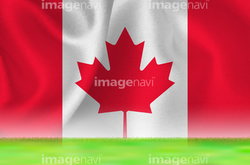 カナダ国旗 国旗 イラスト の画像素材 ライフスタイル イラスト Cgのイラスト素材ならイメージナビ