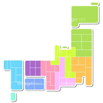 アイコン マップ 日本地図 都道府県 の画像素材 テーマ イラスト Cgの地図素材ならイメージナビ