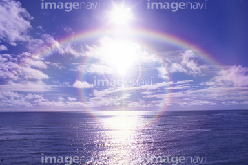 ハワイ 虹 ホノルル の画像素材 オセアニア 国 地域の写真素材ならイメージナビ