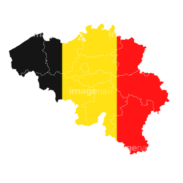 ベルギー 国旗 地図 アイコン の画像素材 イラスト素材ならイメージナビ