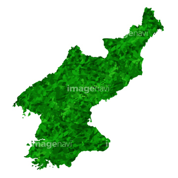 北朝鮮の地図 の画像素材 テーマ イラスト Cgの地図素材ならイメージナビ