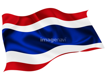 タイ国旗 の画像素材 アジア 国 地域の写真素材ならイメージナビ