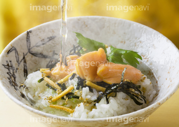 鮭茶漬け の画像素材 和食 食べ物の写真素材ならイメージナビ