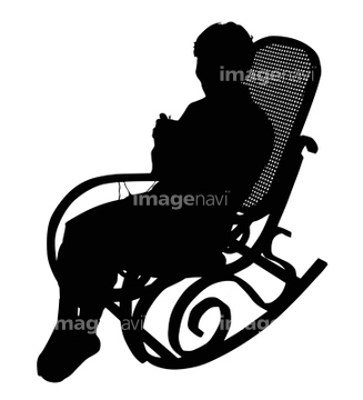 椅子 座る イラスト ロッキングチェア の画像素材 テーマ イラスト Cgのイラスト素材ならイメージナビ