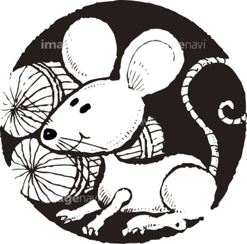 俵ねずみ の画像素材 食べ物 飲み物 イラスト Cgの写真素材ならイメージナビ