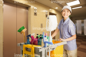 清掃業 の画像素材 業種 職業 ビジネスの写真素材ならイメージナビ