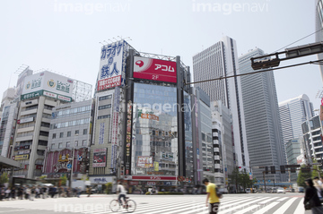 新宿区 新宿大ガード の画像素材 鉄道 乗り物 交通の写真素材ならイメージナビ