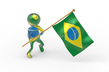 国旗 イラスト ブラジル国旗 の画像素材 ライフスタイル イラスト Cgのイラスト素材ならイメージナビ