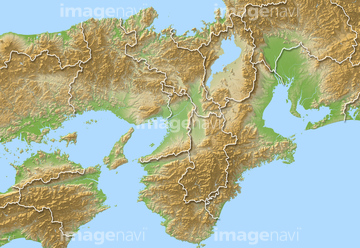 四国 地図 瀬戸内海 の画像素材 日本の地図 地図 衛星写真の地図素材ならイメージナビ