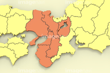 地図 大阪 兵庫県 立体 の画像素材 イラスト Cgの地図素材ならイメージナビ