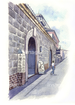 地域 イラスト 港町 和風 ロイヤリティフリー の画像素材 自然 風景 イラスト Cgのイラスト素材ならイメージナビ