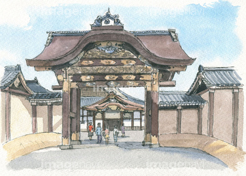 二条城 の画像素材 日本 国 地域の写真素材ならイメージナビ