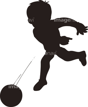 子供 ボール 投げる シルエット の画像素材 人物 イラスト Cgの写真素材ならイメージナビ