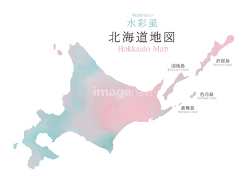 日本 北海道 シンプル ロイヤリティフリー イラスト の画像素材 デザインパーツ イラスト Cgのイラスト素材ならイメージナビ