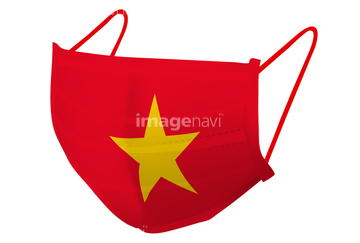 ベトナム国旗 アイコン の画像素材 デザインパーツ イラスト Cgの写真素材ならイメージナビ