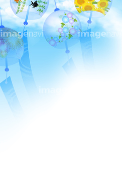 風鈴 イラスト 涼しい の画像素材 季節 イベント イラスト Cgのイラスト素材ならイメージナビ