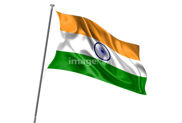 インド 国旗 の画像素材 デザインパーツ イラスト Cgの写真素材ならイメージナビ
