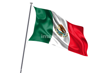 メキシコ国旗 の画像素材 中南米 国 地域の写真素材ならイメージナビ