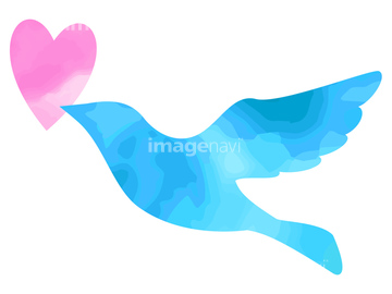 鳥 飛ぶ 青い鳥 イラスト の画像素材 生き物 イラスト Cgのイラスト素材ならイメージナビ