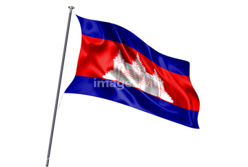 カンボジア国旗 の画像素材 イラスト Cgの写真素材ならイメージナビ