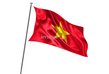 ベトナム国旗 アイコン の画像素材 デザインパーツ イラスト Cgの写真素材ならイメージナビ