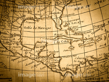 世界地図 海 湾 レトロ の画像素材 ビジネスイメージ ビジネスの地図素材ならイメージナビ