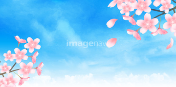 季節のイラスト 春の風景 花 かわいい イラスト の画像素材 花 植物 イラスト Cgのイラスト素材ならイメージナビ