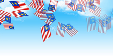 マレーシア国旗 の画像素材 アジア 国 地域の写真素材ならイメージナビ