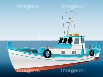 船 イラスト 漁船 の画像素材 生産業 製造業 産業 環境問題のイラスト素材ならイメージナビ