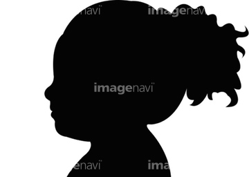 ポニーテール 横顔 の画像素材 デザインパーツ イラスト Cgの写真素材ならイメージナビ