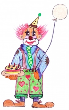 ピエロ イラスト 甘い 味 顔 の画像素材 季節 イベント イラスト Cgのイラスト素材ならイメージナビ