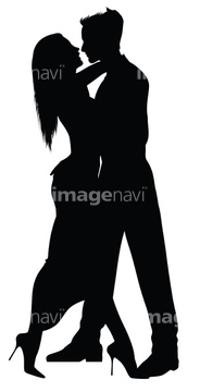 恋人 抱き寄せる シルエット の画像素材 構図 人物の写真素材ならイメージナビ
