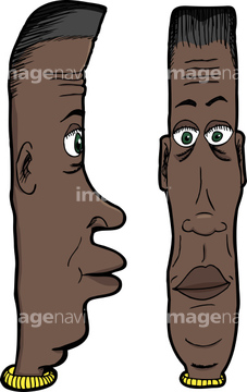 イラスト Cg 人物 男性 顔 外国人 ラテンアメリカ人 額 顔 の画像素材 イラスト素材ならイメージナビ