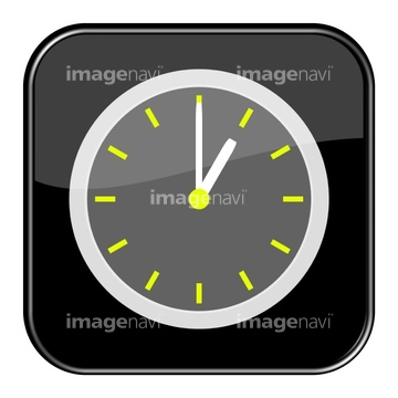 時計の針 ピクトグラム 短針 の画像素材 デザインパーツ イラスト Cgの写真素材ならイメージナビ