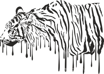 動物のイラスト トラ 野生 イラスト の画像素材 生き物 イラスト Cgのイラスト素材ならイメージナビ