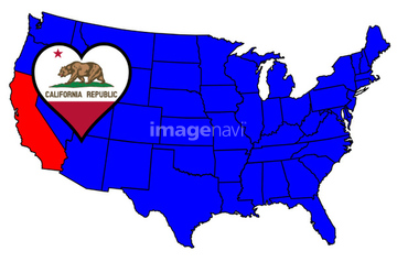 世界地図 アメリカ西海岸 の画像素材 ビジネスイメージ ビジネスの地図素材ならイメージナビ