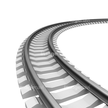 線路 レール 線路 速い 抽象的 イラスト の画像素材 鉄道 乗り物 交通のイラスト素材ならイメージナビ