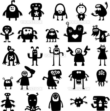 ウサギ シルエット かわいい の画像素材 デザインパーツ イラスト Cgの写真素材ならイメージナビ