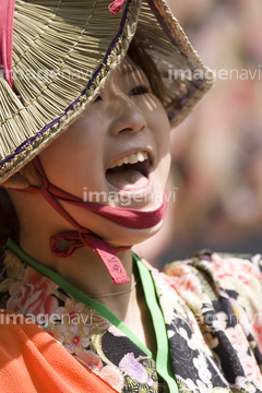 鳥追い笠 の画像素材 日本 国 地域の写真素材ならイメージナビ