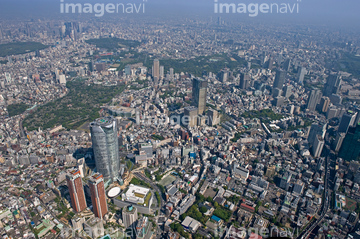 東京 航空写真 港区 東京都 東京ミッドタウン の画像素材 日本 国 地域の写真素材ならイメージナビ