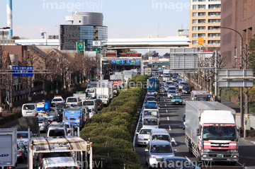 東京都道311号環状八号線 の画像素材 航空 乗り物 交通の写真素材ならイメージナビ