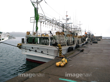 イカ釣り船 の画像素材 生産業 製造業 産業 環境問題の写真素材ならイメージナビ