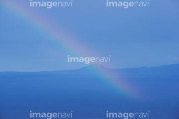 虹 海 日本 オホーツク海 の画像素材 日本 国 地域の写真素材ならイメージナビ