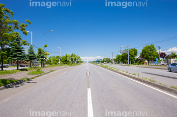 直線道路日本一 の画像素材 大地 自然 風景の写真素材ならイメージナビ