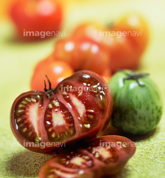 トマト 断面図 エアルームトマト の画像素材 健康管理 ライフスタイルの写真素材ならイメージナビ