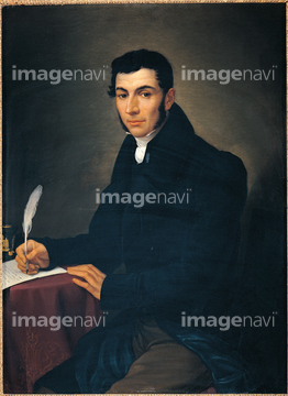 羽根ペン 肖像画 の画像素材 美術 イラスト Cgの写真素材ならイメージナビ