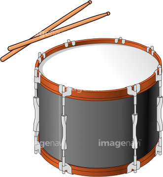 打楽器 太鼓 テナードラム イラスト の画像素材 イラスト素材ならイメージナビ