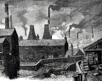 産業革命 工場 の画像素材 生産業 製造業 産業 環境問題の写真素材ならイメージナビ