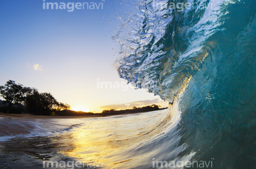 自然 風景 海 波 の画像素材 写真素材ならイメージナビ